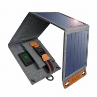 Choetech solarni panel  14W USB TipA potovalni SC004