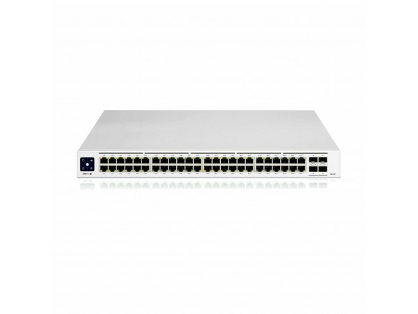 Ubiquiti stikalo 1G 48-port rack 4xSFP 48x PoE++ Unifi Gen2 600W USW-PRO-48-POE