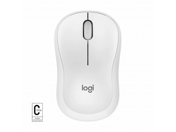Logitech miška M240 Silent Plus Bluetooth bela 910-007120