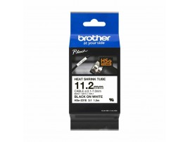 BROTHER trak HSE231E bel/črn 11,2mm termo skrčljiv