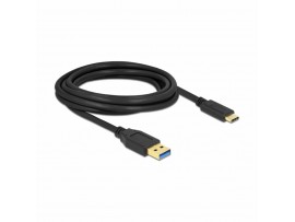 Delock kabel USB 3.2 A-C 3m črn 84006 Delock kabel USB 3.2 A-C 3m črn 84006