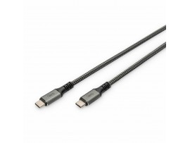 Digitus kabel USB 4.0 C-C 8K 60Hz 240W 1m črn DB-300443-010-S Digitus kabel USB 4.0 C-C 8K 60Hz 240W 1m črn DB-300443-010-S