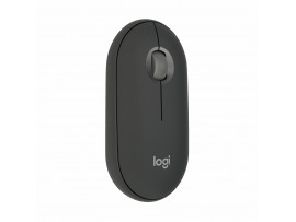 Logitech miška M350S Pebble 2 brezžična Bluetooth grafitna 910-007015