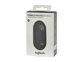 Logitech miška M350S Pebble 2 brezžična Bluetooth grafitna 910-007015