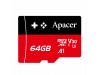 APACER microSD XC   64GB spominska kart. Class 30 Gaming AP64GMCSX10U7-RAGC