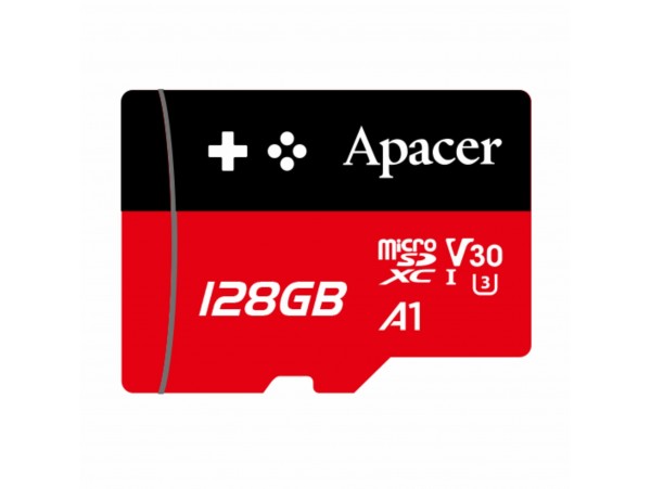APACER microSD XC  128GB spominska kart. Class 30 Gaming AP128GMCSX10U7-RAGC
