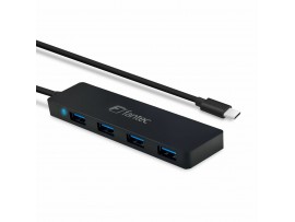 Fantec hub USB TipC 4xTipA črn UMP-4U31-C 2569