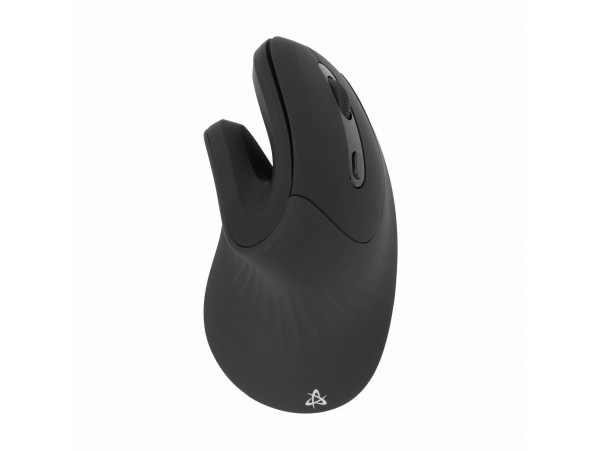 SBOX miška vertikalna brezžična USB črna VM-838B