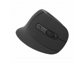 SBOX miška vertikalna brezžična USB črna VM-838B