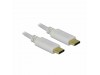 Delock kabel USB C-C 15cm 100W 5A bel 85357