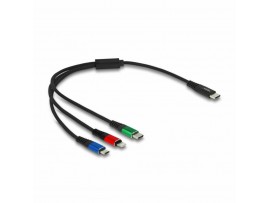 Delock kabel USB TipC 3v1 Lightning/TipC /Mikro 30cm 86820 Delock kabel USB TipC 3v1 Lightning/TipC /Mikro 30cm 86820