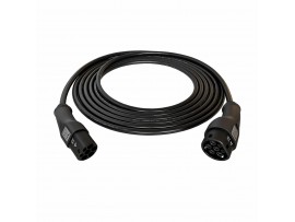 Metron polnilni kabel Tip2 16A trifazni Tesla 7m črn CC05T