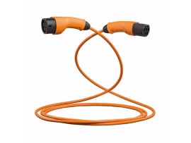 Metron polnilni kabel Tip2 32A enofazni 5m oranžen CC04