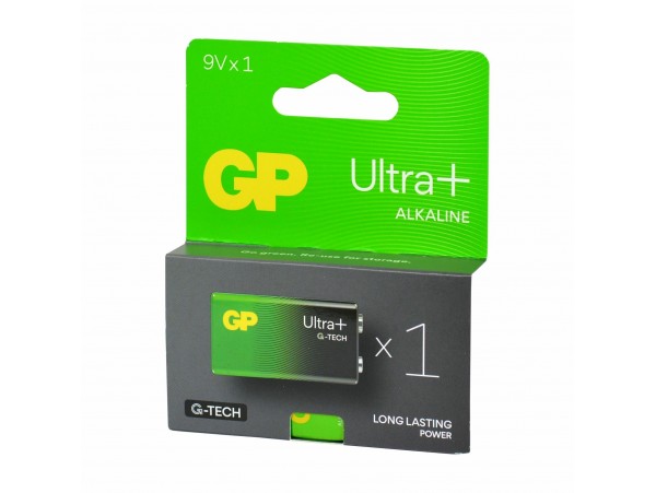 GP alkalna baterija 9V ULTRA PLUS
