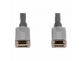 Digitus kabel USB 3.1 C-C 4K 60Hz AOC 15m hibridni črn AK-330160-150-S