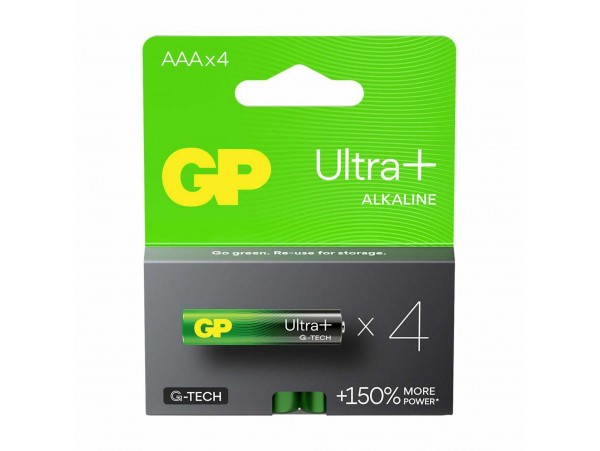 GP alkalna baterija AAA 4kom ULTRA PLUS