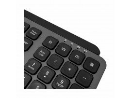 SBOX tipkovnica brezžična črno siva SLO WK-26