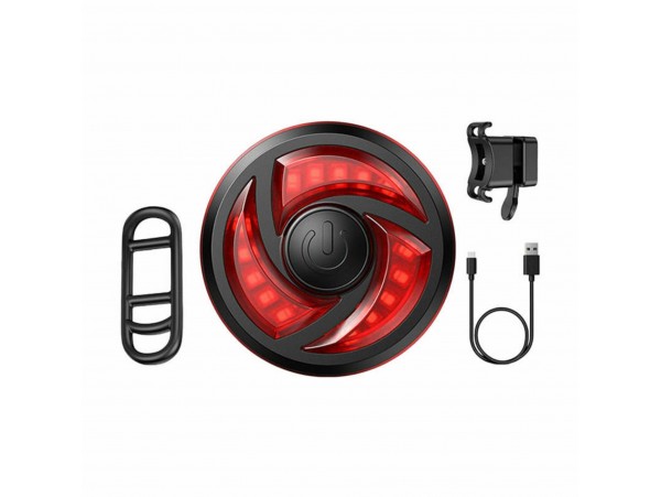 Superfire LED svetilka kolesarska zadnja pametna BTL02