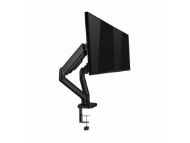 SBOX namizni nosilec za 2x monitor LCD-S024-2 črn