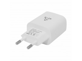 SBOX polnilec USB 1xTipA + 1xTipC bel HC-693