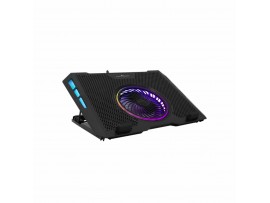 WHITE SHARK podloga za prenosnik 5x ventilator gaming GCP-13 AURORA
