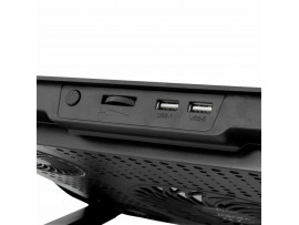 WHITE SHARK podloga za prenosnik 5x ventilator gaming GCP-13 AURORA