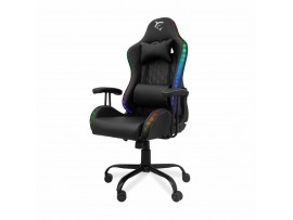 WHITE SHARK gaming stol INDIANAPOLIS-RGB črn