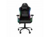 WHITE SHARK gaming stol INDIANAPOLIS-RGB črn