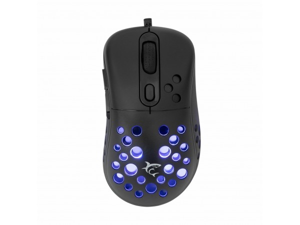 WHITE SHARK miška črna GM-5013 AZRAEL-B Gaming
