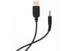 WHITE SHARK slušalke+mikrofon črne RGB 2x3,5mm + USB gaming GH-2342 FIREFLY