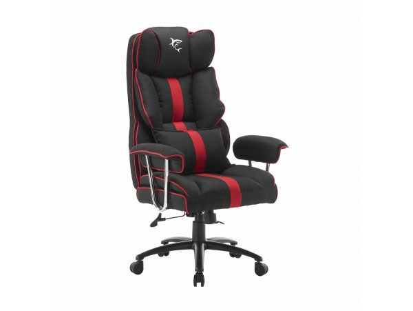WHITE SHARK gaming stol LE MANS črno/ rdeč