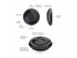 Ubiquiti kamera Unifi 4.0MP zunanja AI PTZ 360° PoE UVC-AI-360