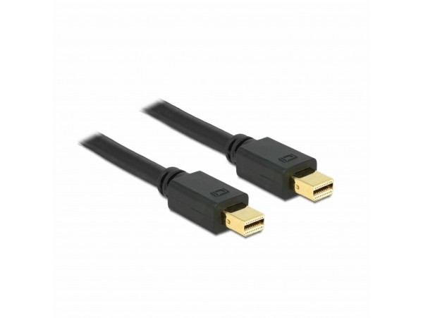 Delock kabel DisplayPort mini - DisplayPort mini 0,5m 4K črn 83472