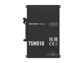 Teltonika stikalo 100M 5-port 1x PoE DIN mini kovinsko ohišje TSW010
