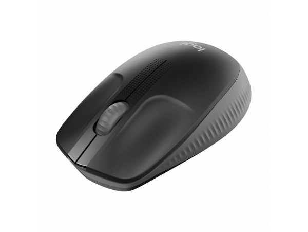 Logitech miška M190 brezžična črno siva 910-005905