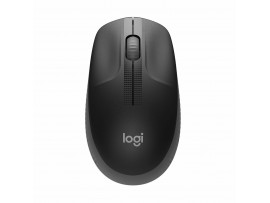 Logitech miška M190 brezžična črno siva 910-005905