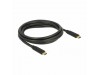 Delock kabel USB 3.1 C-C 2m PD 5A črn 85527