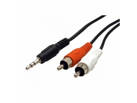 Roline kabel AVDIO 3.5M-2x CinchM 1,5m