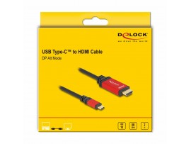 Delock kabel USB TipC - HDMI 2m 8K 60Hz 80096