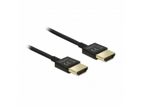 Delock kabel HDMI 3D 4K slim 1,5m 84772