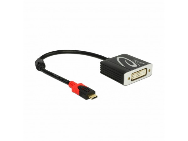 Delock pretvornik USB 3.1 TipC-DVI 24+5 4K 30Hz 61213