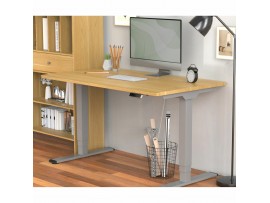 Digitus delovna postaja-el.dvig do 127cm višine miza srebrna DA-90435