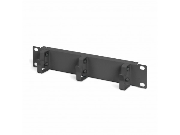 Digitus 250mm organizator 1U črn DN-10-ORG-1U-B