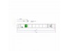 Bachmann razdelilec rack 5x250V Connect Line 2x USB A/C 2m