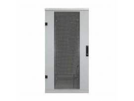 Triton kabinet 42U 1970 600x800 siv N8 sestavljen perforirana vrata