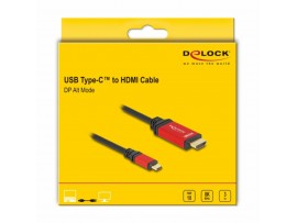 Delock kabel USB TipC - HDMI 3m 8K 60Hz 80097