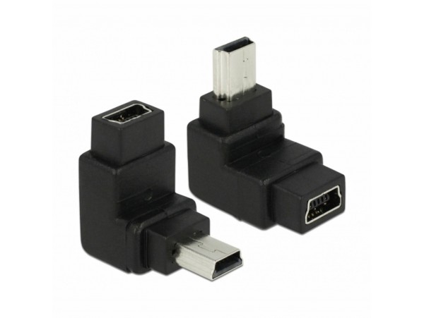 Delock adapter USB mini M-USB mini Ž kotni 65096
