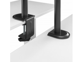 SBOX namizni nosilec za monitor LCD-351/1-3 črn