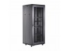 DATECH kabinet 42U 2055 800x800 črn perf. vrata sp./zd.+polica DT3.8842.9001