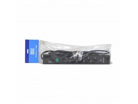 Bachmann razdelilec rack 5x250V Connect Line 2x USB A 2m